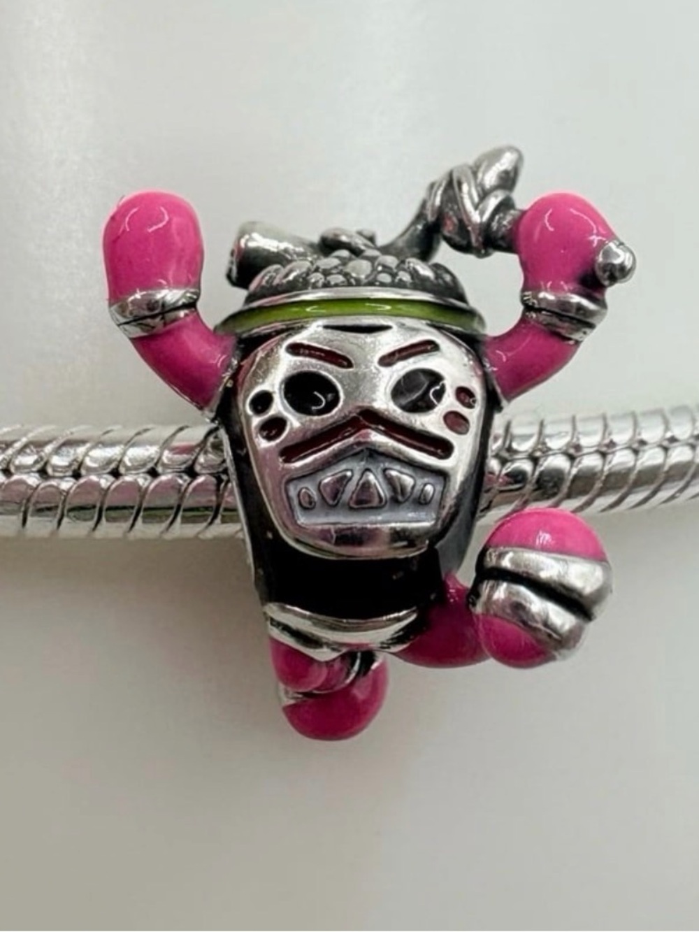 Pandora Disney Pixar Coco Pepita Charm Colorful Enamel Retired Rare